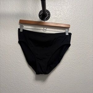 Speedo Black Bikini Swim Bottoms Women’s Size 12